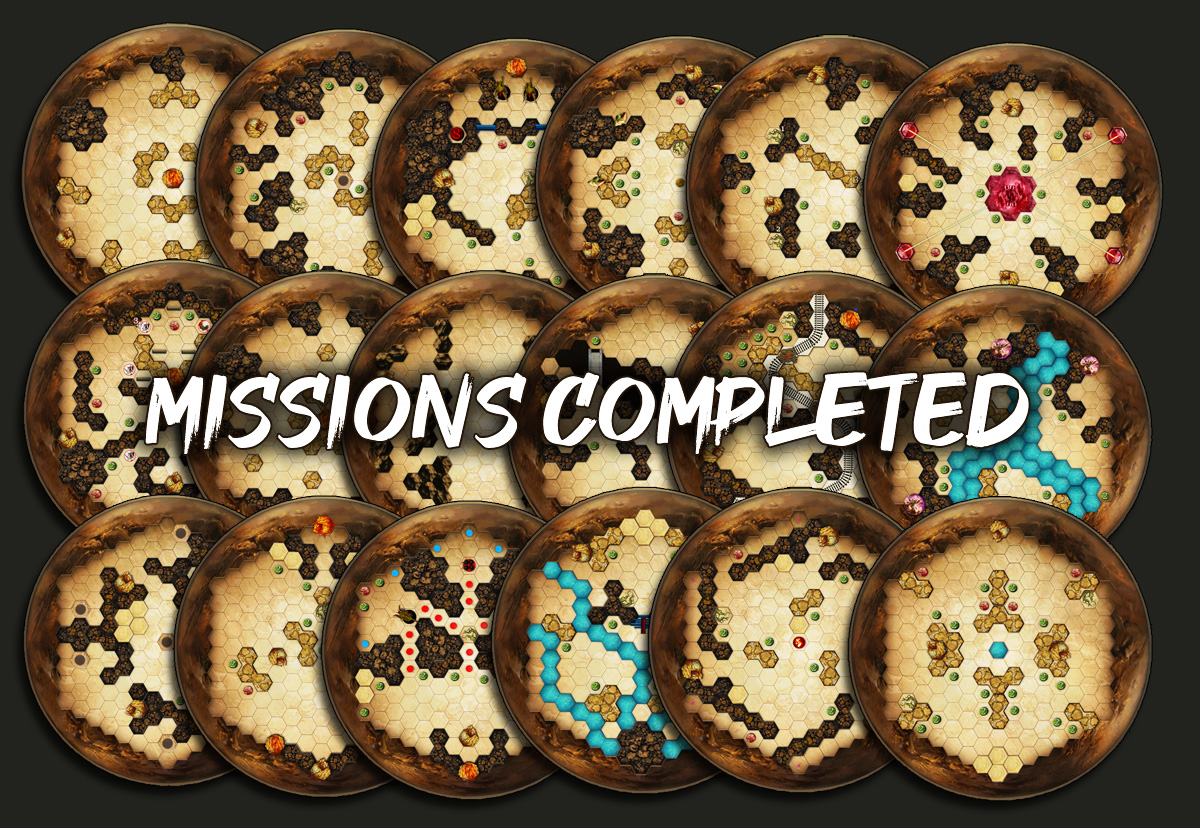 Somnusgame's tweet photo. We reached a big milestone this week. Finally we have 22 missions ready, which will compose the campaign for Somnus. Each mission is unique with own objectives and mechanics and they are thoroughly playtested for different player counts. This took us almost 4 years to complete. https://t.co/BivpVRiGDX