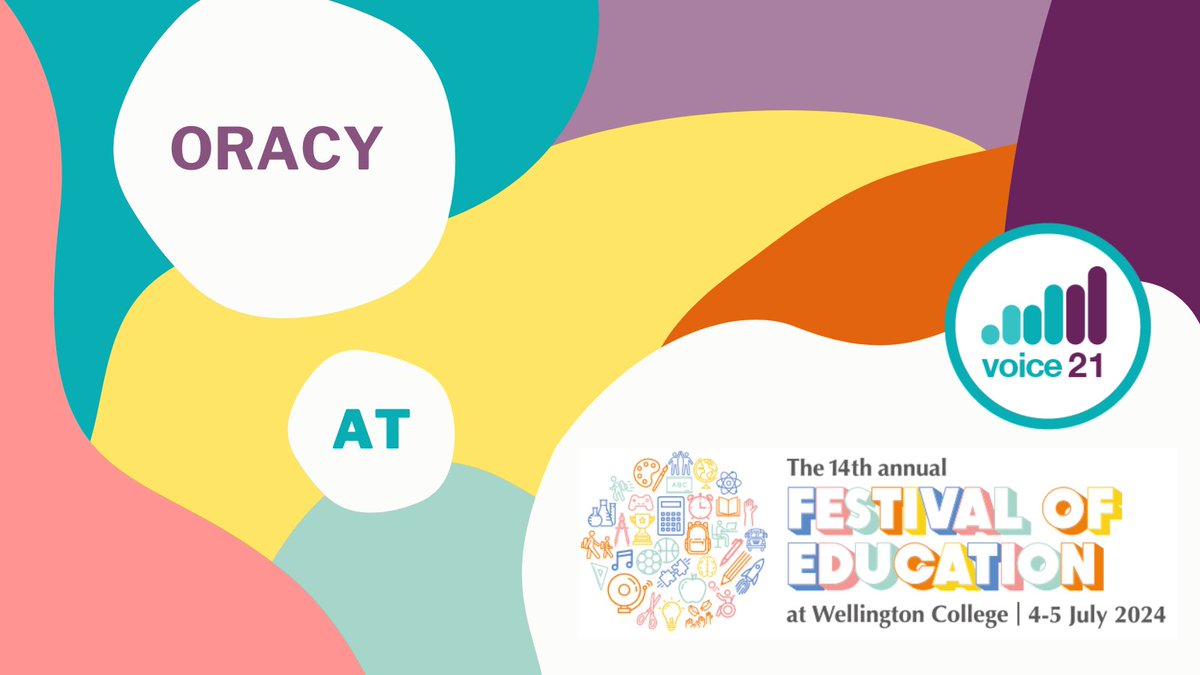 Voice 21 Oracy (@voice21oracy) on Twitter photo 📢 Oracy is coming to <a href="/educationfest/">Festival of Education 🇬🇧</a>! 🎉
👩🏫 Join the discussion at #EduFest on Thursday July 4, where we've curated 5 incredible sessions on a range of subjects about one of the most talked about topics in education today 👇
eu1.hubs.ly/H09Y1jh0 📢 Oracy is coming to <a href="/educationfest/">Festival of Education 🇬🇧</a>! 🎉
👩🏫 Join the discussion at #EduFest on Thursday July 4, where we've curated 5 incredible sessions on a range of subjects about one of the most talked about topics in education today 👇
eu1.hubs.ly/H09Y1jh0