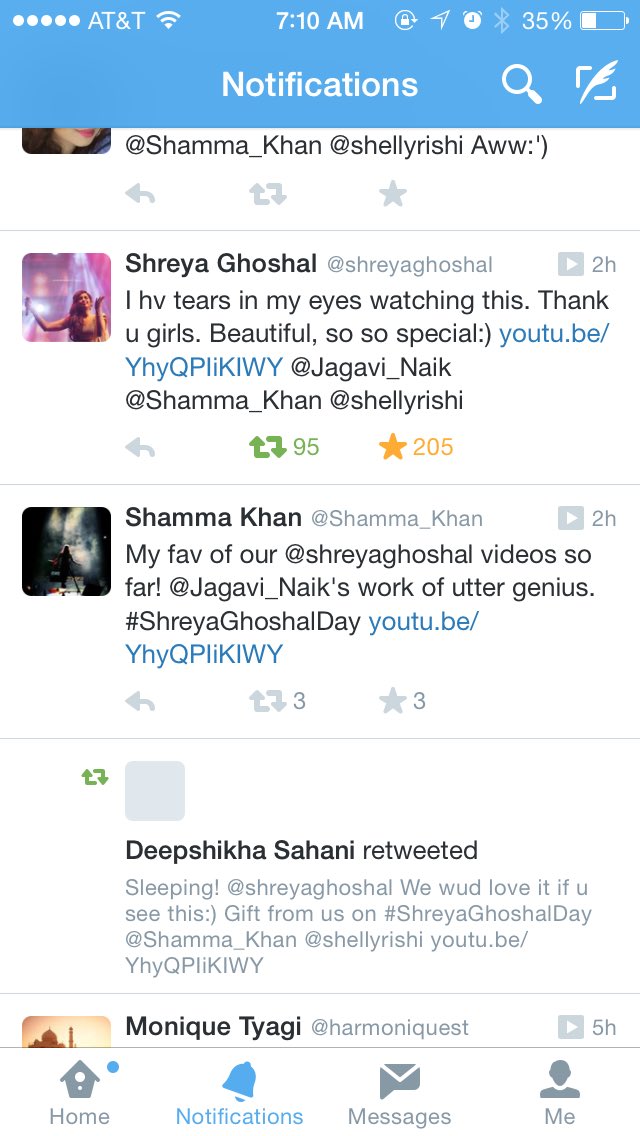 Jagavi_Naik's tweet photo. What Shreya Ghoshal Day was like back in the day haha sweet memories! @shellyrishi #Shamma @shreyaghoshal something we’ll always cherish 💖🥹 https://t.co/YqaaP2OmEd