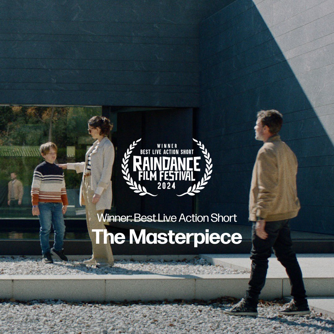 🏆 Sundance Grand Jury winner Spanish filmmaker Alex Lora’s “The Masterpiece” wins <a href="/Raindance/">Raindance Film Festival</a>. The film continues to sweep awards internationally.