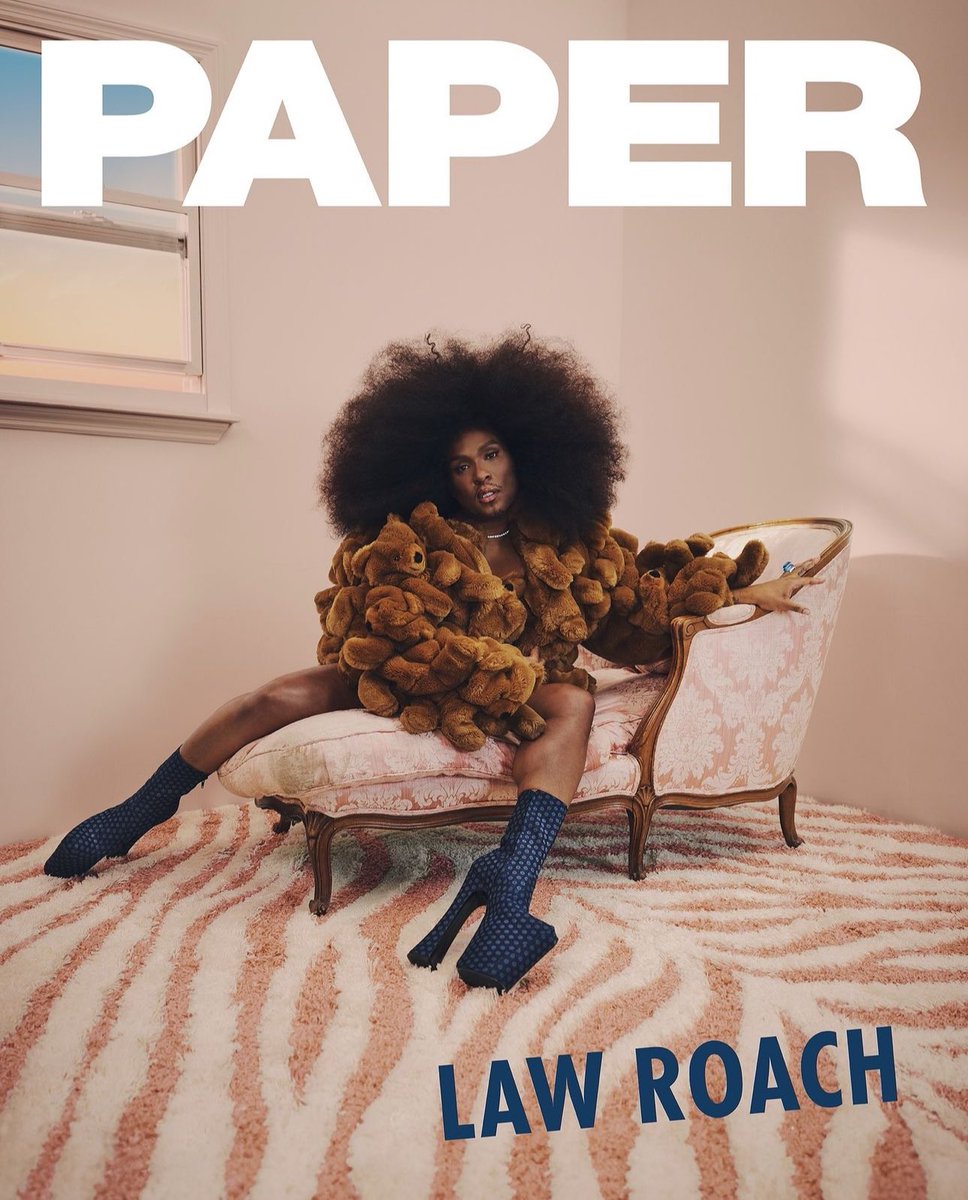 FUCCl's tweet photo. Law Roach for Paper Magazine. https://t.co/zIeArepYWS