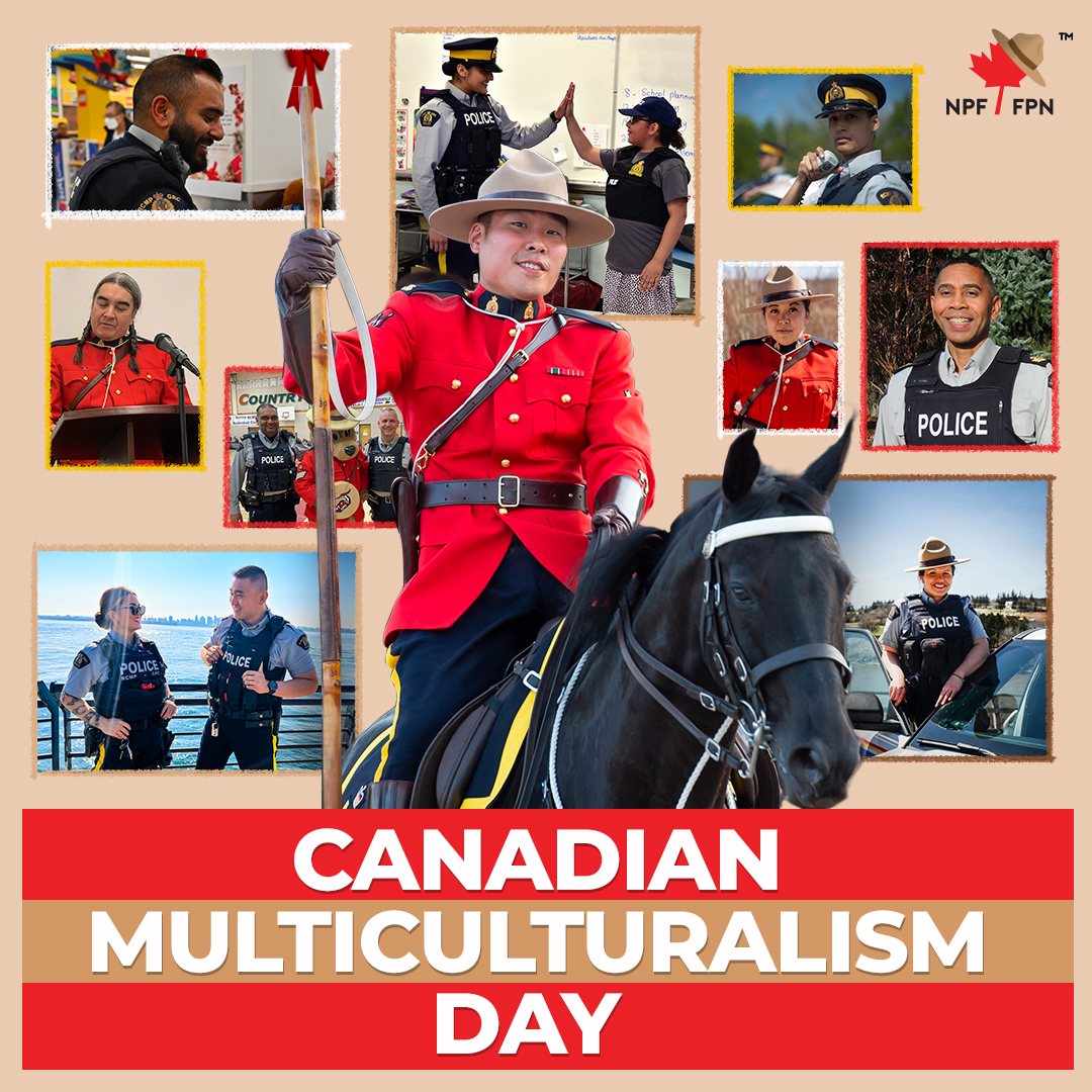 npffpn's tweet image. Today and every day, we celebrate the diversity of our country, our society and our communities. Our Members are proud to serve across the country in Canada’s multicultural communities. At the NPF, we value inclusivity, and we are honoured to support and represent Members from