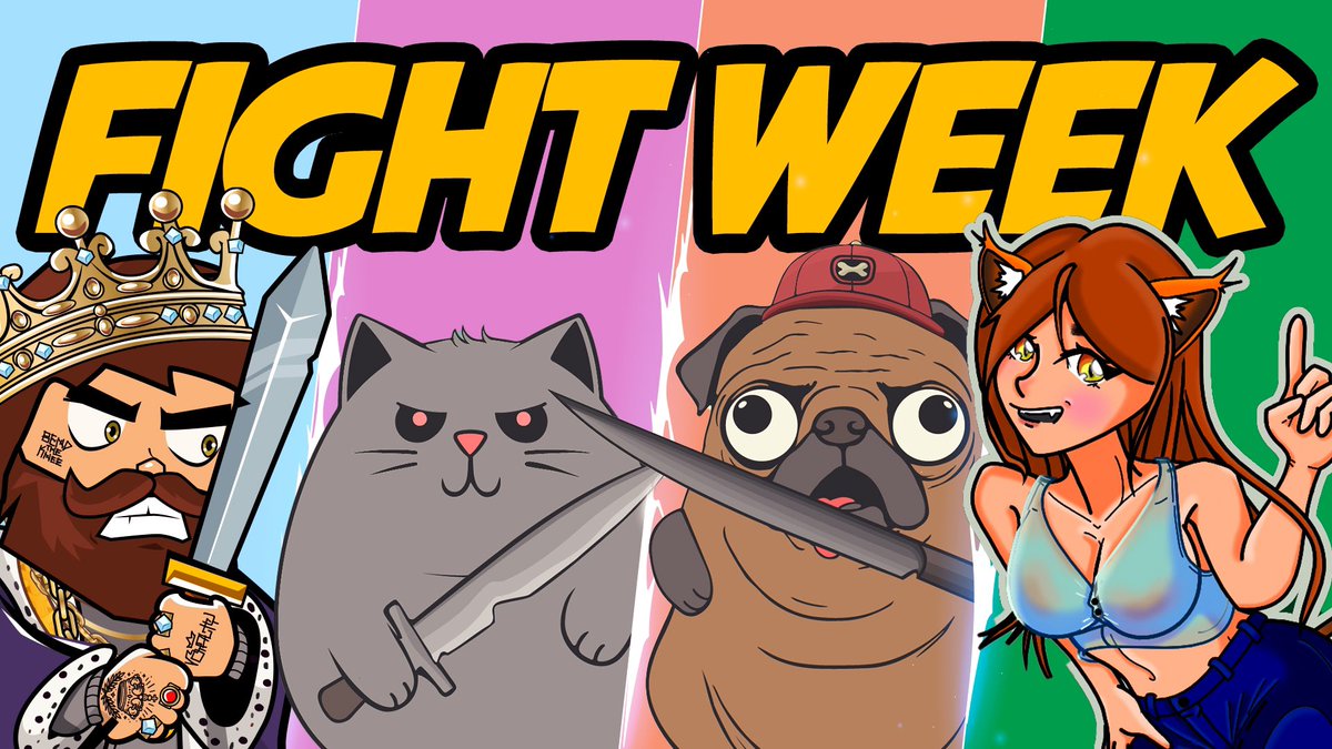 littleroyals.algo (@littleroyalsnft) on Twitter photo FIGHT WEEK #13 STARTS TODAY!
Get on the a leaderboards to win some rewards! Rewards to be won ⬇️
👑100A
👑5 <a href="/HappyH00mens/">Happy Hoomens</a> NFT’s
👑 $TRTS $RCOIN $BT = 265 $Algo Worth
👑 1,000+ $CROWN
We continue to BATTLE in the bear market with other #Algorand projects!
#BendTheKnee FIGHT WEEK #13 STARTS TODAY!
Get on the a leaderboards to win some rewards! Rewards to be won ⬇️
👑100A
👑5 <a href="/HappyH00mens/">Happy Hoomens</a> NFT’s
👑 $TRTS $RCOIN $BT = 265 $Algo Worth
👑 1,000+ $CROWN
We continue to BATTLE in the bear market with other #Algorand projects!
#BendTheKnee