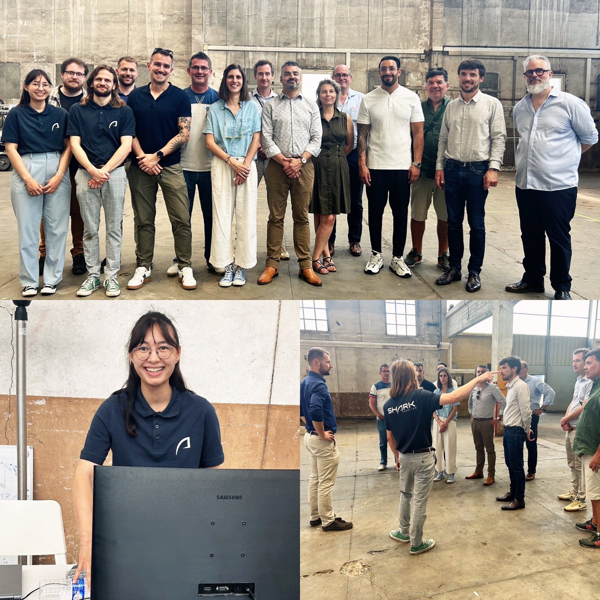 #VISIT🤖🔥| Hier, <a href="/SharkRobotics/">SHARK ROBOTICS</a> a reçu <a href="/AbeilleAssur/">Abeille Assurances</a> pour échanger sur nos avancées #tech et #IA en sécurité #incendie et réaliser des démonstrations en zones de tests. Innover pour mieux protéger : hâte de pouvoir bientôt en dire plus !