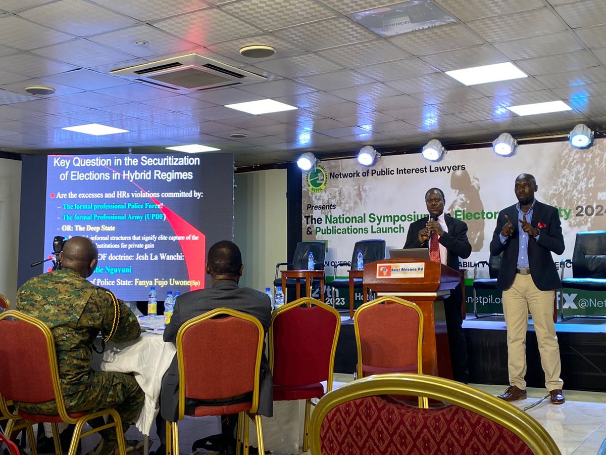WomenProbono's tweet image. Shadia Namanda, our legal officer,has  attended the National Symposium on Electoral Security 2024
Women are often the  victims of elections violence a conversation we cannot afford to miss.
#Electionsecurity