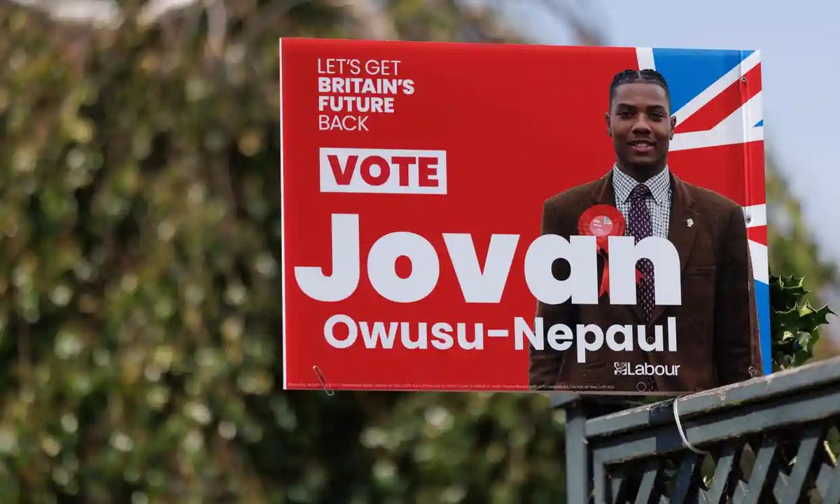 Citizen Paul Templeman 🇪🇺 (@paultempleman6) on Twitter photo Labour regarded Clacton as unwinnable. Then Jovan  Owusu-Nepaul put the constituency in sight.
Why have they removed Jovan and told him not to set foot in Clacton? Labour regarded Clacton as unwinnable. Then Jovan  Owusu-Nepaul put the constituency in sight.
Why have they removed Jovan and told him not to set foot in Clacton?