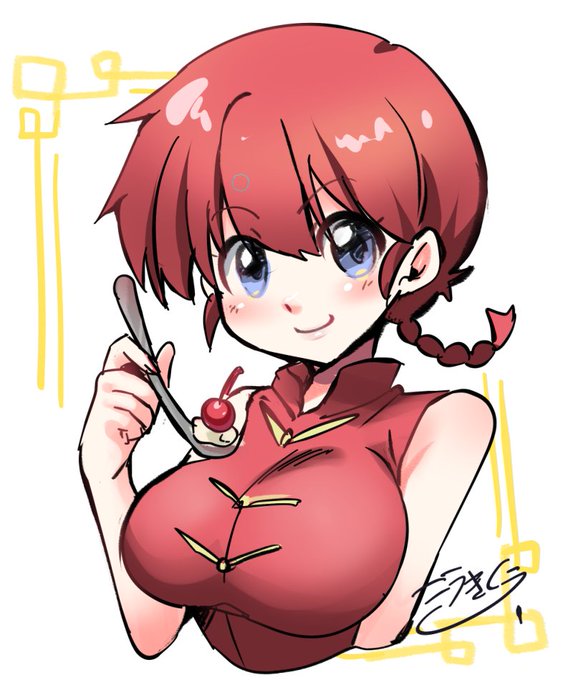 #らんまアニメ 

TS性癖を植え付けられた作品
男だと恥ずかしいので女になってパフェ食いに行く話が好きでした。

新作も楽しみです。 