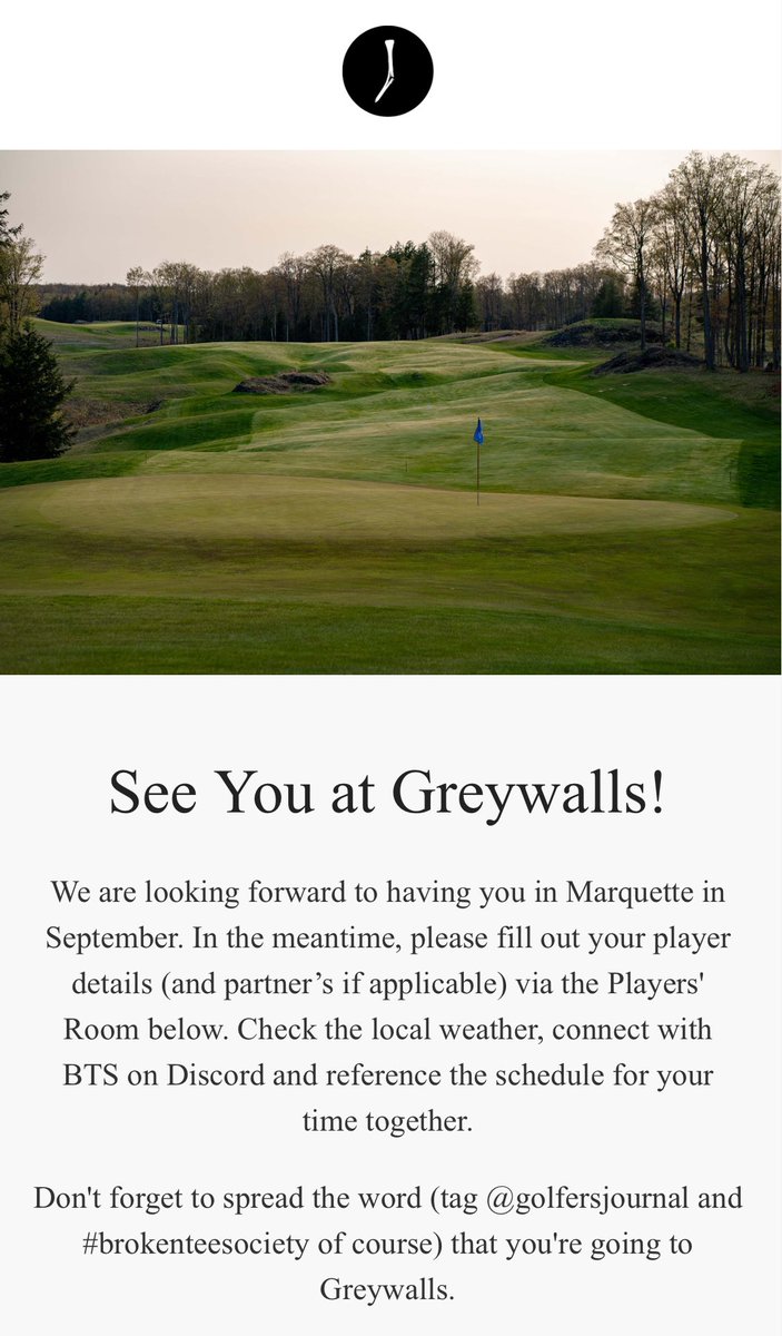 LukeMcKee12's tweet photo. See you fellas this fall. @GolfersJournal #brokenteesociety https://t.co/O84KjO74Lh