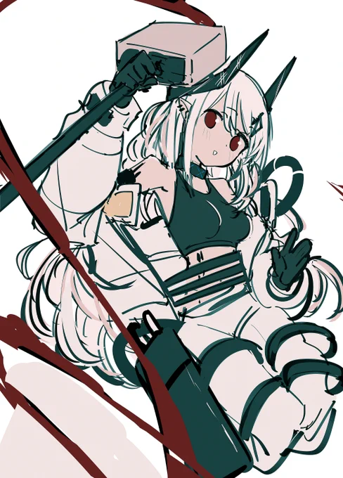 #アークナイツ版深夜の真剣お絵かき60分一本勝負 