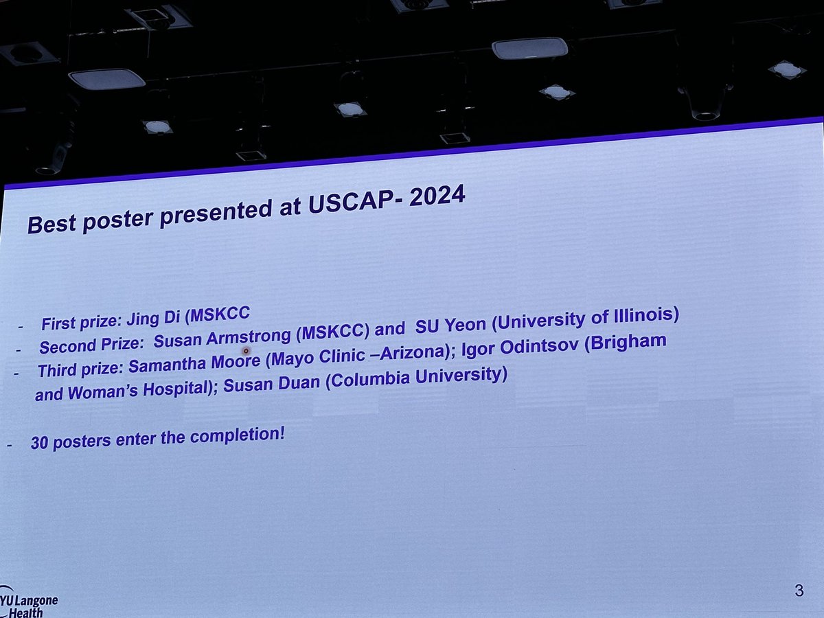 UIC Pathology (@uicpathology) on Twitter photo We are excited to share that Dr. <a href="/SyyeonC/">Su Yeon Yeon, MD</a> attended the Pulmonary Pathology Society #PPS meeting and took home 2nd place for her poster submitted to USCAP! Huge thanks to Drs. <a href="/Vijuananthan/">Vananthan</a>, <a href="/gvencut1/">Girish Venkataraman</a>, and <a href="/AhusainPath/">Aliya Noor Husain</a> for their support and guidance. 🏆 We are excited to share that Dr. <a href="/SyyeonC/">Su Yeon Yeon, MD</a> attended the Pulmonary Pathology Society #PPS meeting and took home 2nd place for her poster submitted to USCAP! Huge thanks to Drs. <a href="/Vijuananthan/">Vananthan</a>, <a href="/gvencut1/">Girish Venkataraman</a>, and <a href="/AhusainPath/">Aliya Noor Husain</a> for their support and guidance. 🏆