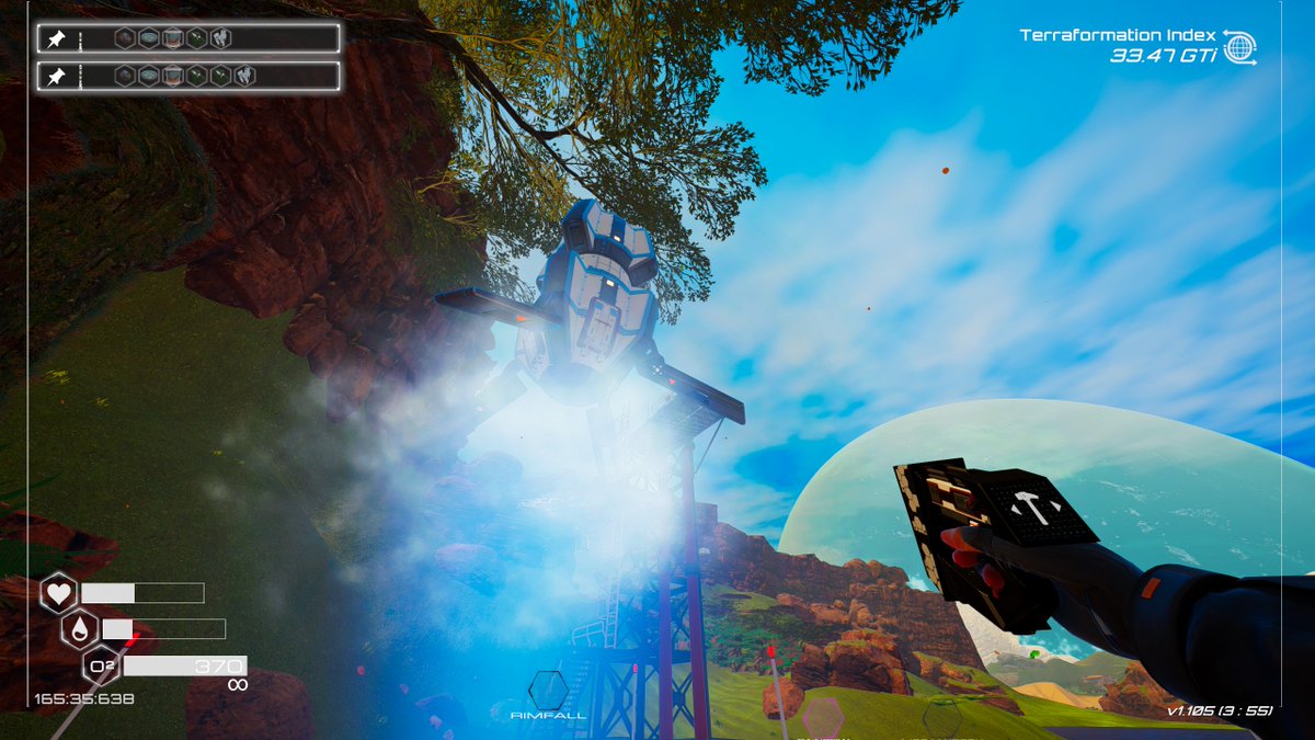 zelgrax's tweet photo. Really enjoying my playthrough of The Planet Crafter - thanks again @quill18! https://t.co/kNHm3wUrTS
