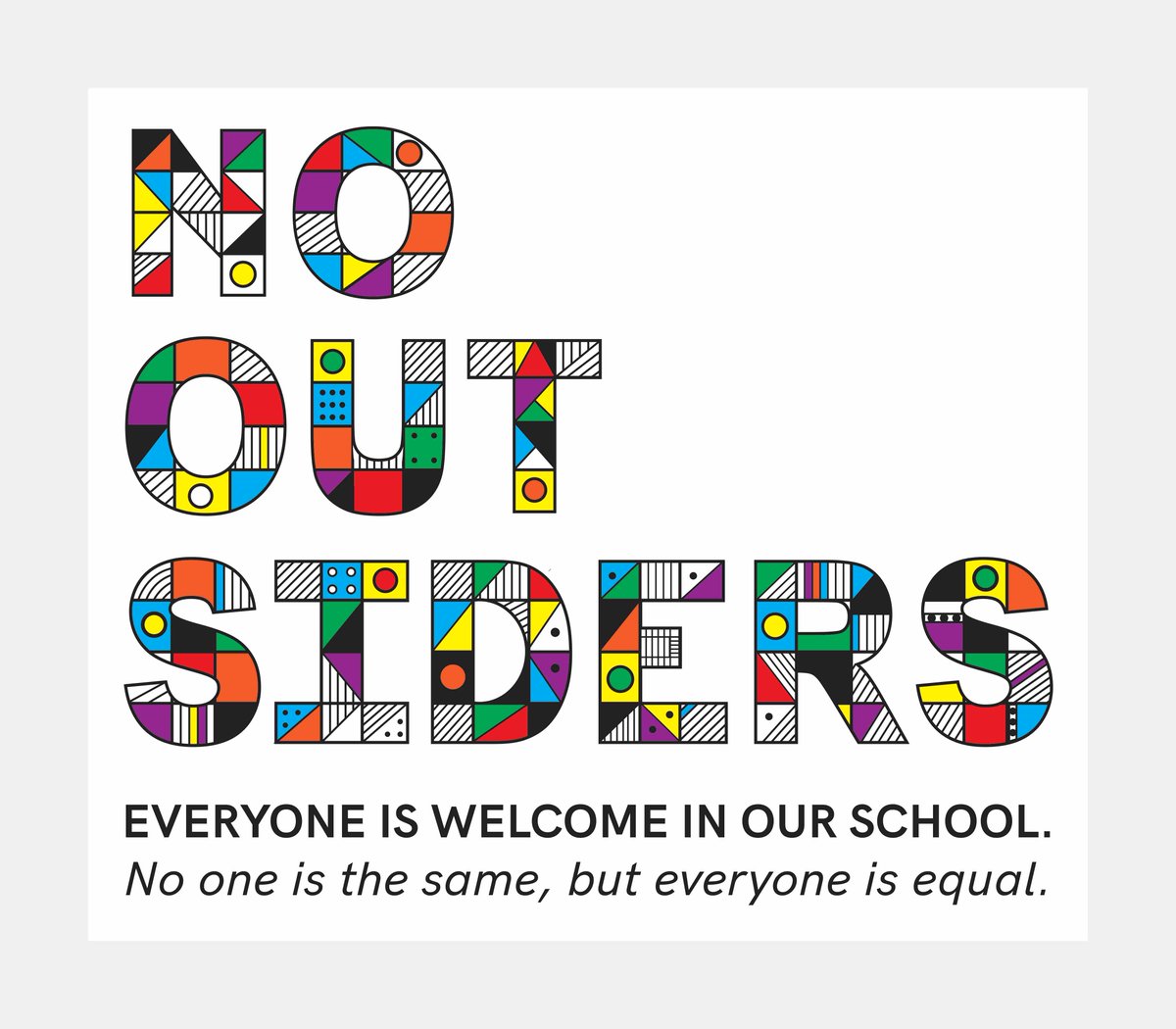 qphschester's tweet photo. This Friday we are celebrating what makes #QPHSChester the caring, inclusive environment it is for #NoOutsiders Day. Students (& staff) can wear a colourful item of clothing/accessory in addition to their school uniform for a £1 donation. Find out more: https://t.co/yBUf6Bxmw0 https://t.co/cXAfzYvrUi