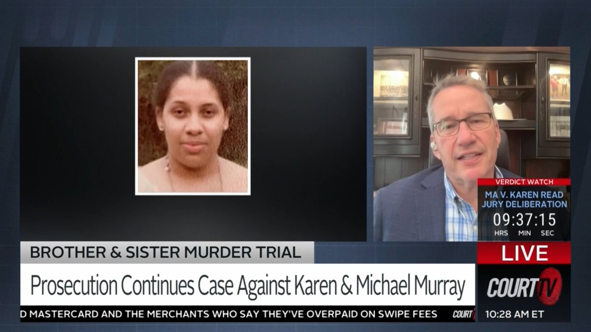 ElrodPope's tweet image. ‼️SURPRISE‼️@TommyPopeSC is LIVE on @CourtTV 
He's joining @JulieCourtTV to provide expert insight as #KarenReadTrial comes to a close. Is she a killer or being framed for murder? #VerdictWatch is on 📷  

#ElrodPope #HelpingInjuredPeople #KillerOrCoverUpMurderTrial #CourtTV