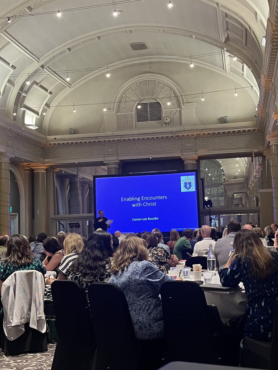 Canon Luiz Ruscillo is speaking to us this afternoon about encountering Jesus Christ, the invitation to ‘Come and See’, and our mission to encourage others to this encounter. 

#dioceseofleeds #catholiceducation #stewardship
