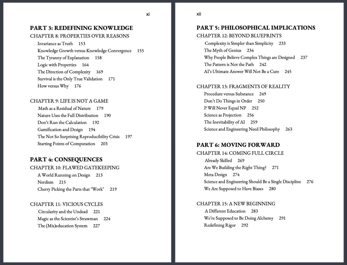 sean_a_mcclure's tweet photo. Finally.

A long time coming. 

Please enjoy.

https://t.co/jDGwkMVSa9

This book exists at the intersection of science, philosophy and complexity, and challenges the intellectual climate of our era.

📚 📖 📕
available in paperback, hardcover and ebook