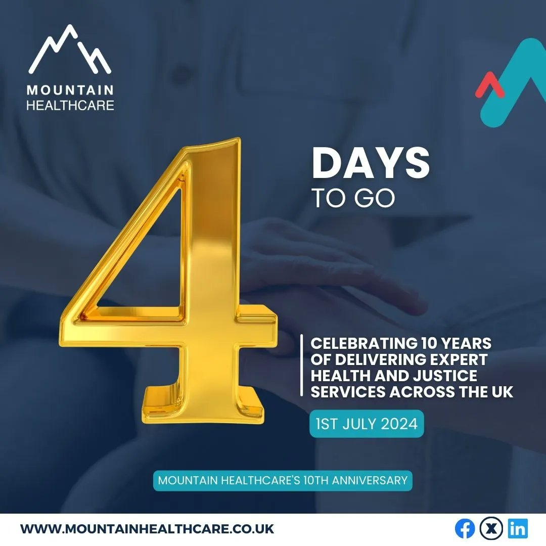 4 DAYS TO GO!   🎉

Grateful for   the amazing team at Mountain Healthcare and the difference we’ve made together. Excited for what’s to come! 🎉

#10YearsOfImpact   #HealthAndJustice #AnniversaryCountdown #4DaysToGo #ProudToBePartOfMountainHealthcare