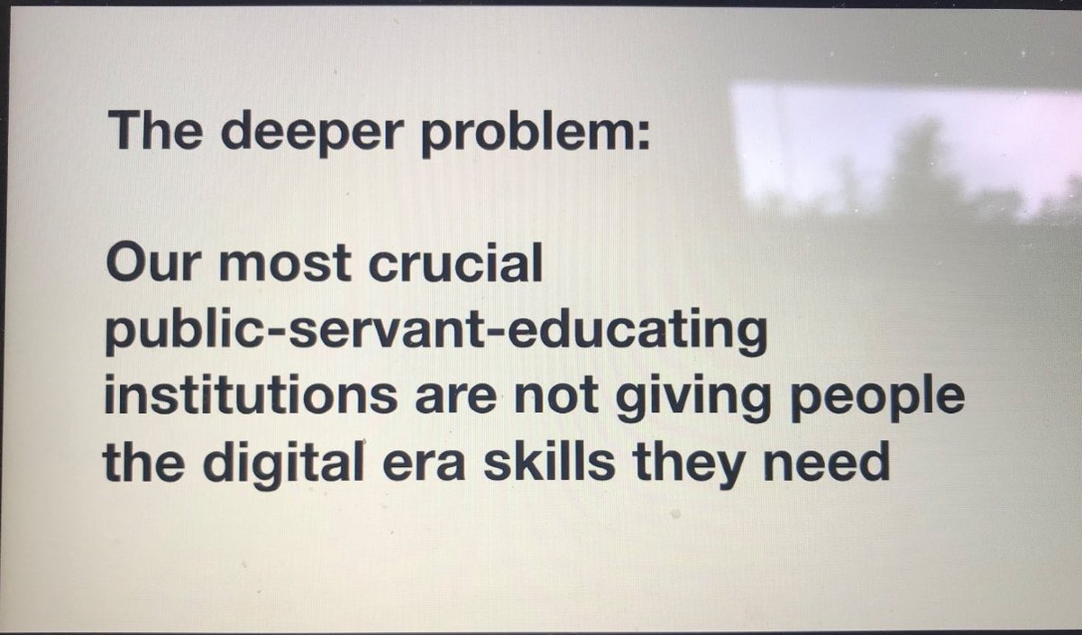 salarppolicy's tweet photo. Glad to attend @TPSDigitalAge educator training on teaching digital-era skills to future public servants. Look forward to using the insights gained from educators teaching #PublicService in the #DigitalAge in my teaching practices. https://t.co/0sheygIZTz