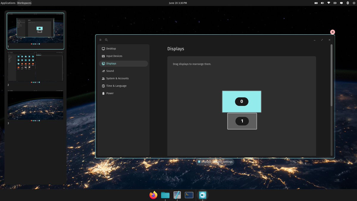 COSMIC Desktop tweet media