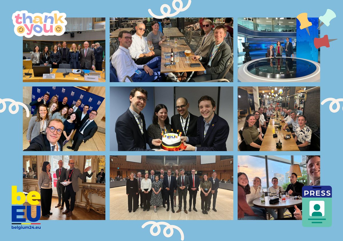 3️⃣ days to go in #EU2024BE!

Today, I say thank you to colleague &amp; Coreper I press officer <a href="/Ju_Collard/">Justine Collard</a> for our collaboration during the Belgian Presidency 🇧🇪🇪🇺 ! 

It’s very true that without her, I would have never survived this rollercoaster ride.

P.s. If you look for a great