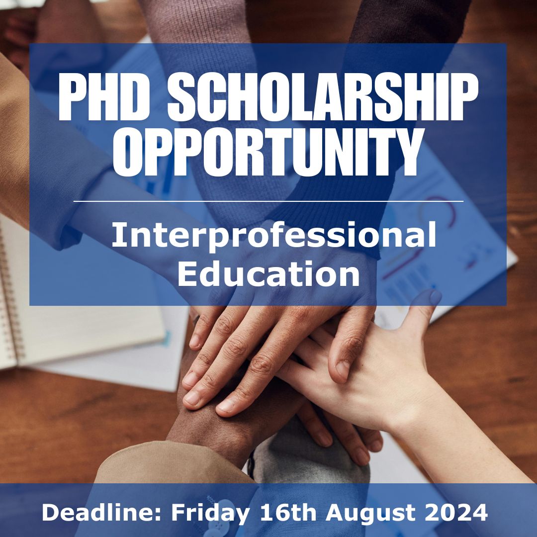Calling all PhD candidates 📣📣📣 We have a scholarship available with <a href="/UCDHealthSystem/">UCD IRIS</a> for any proposals focusing on advancing Interprofessional Education 💪🏼💪🏼 Applications must be submitted by Friday 16 August 🗓️🗓️🗓️For full details visit our website: bit.ly/3VHmojw
