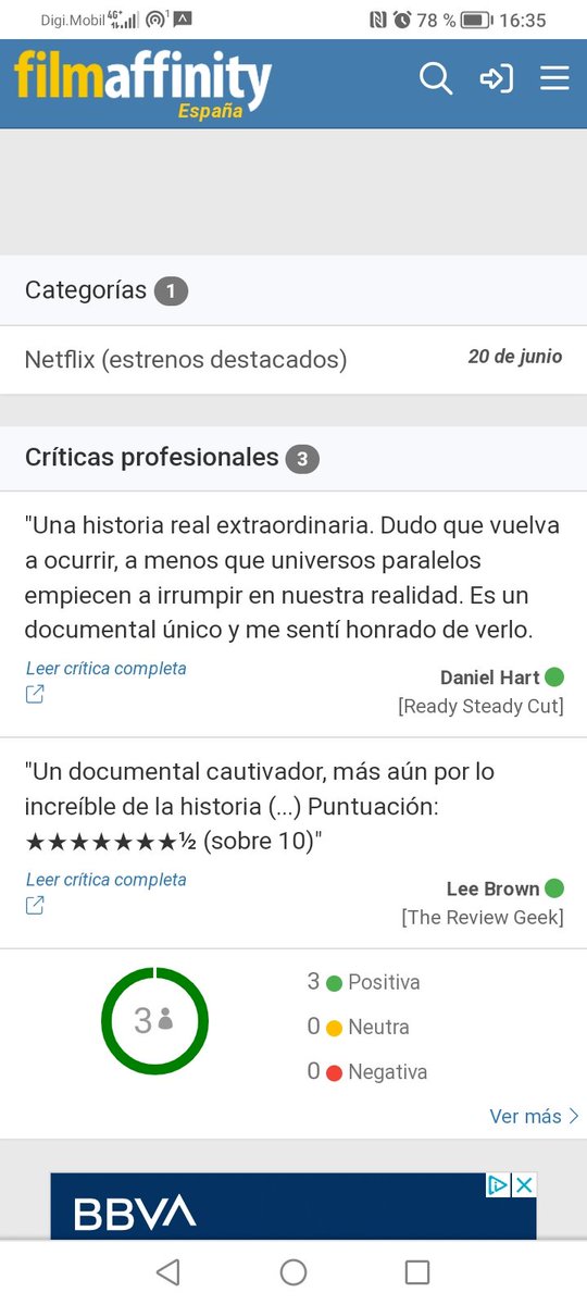 Hermanos por accidente.  Flipando con este documental de Neflixt.  Una pasada.