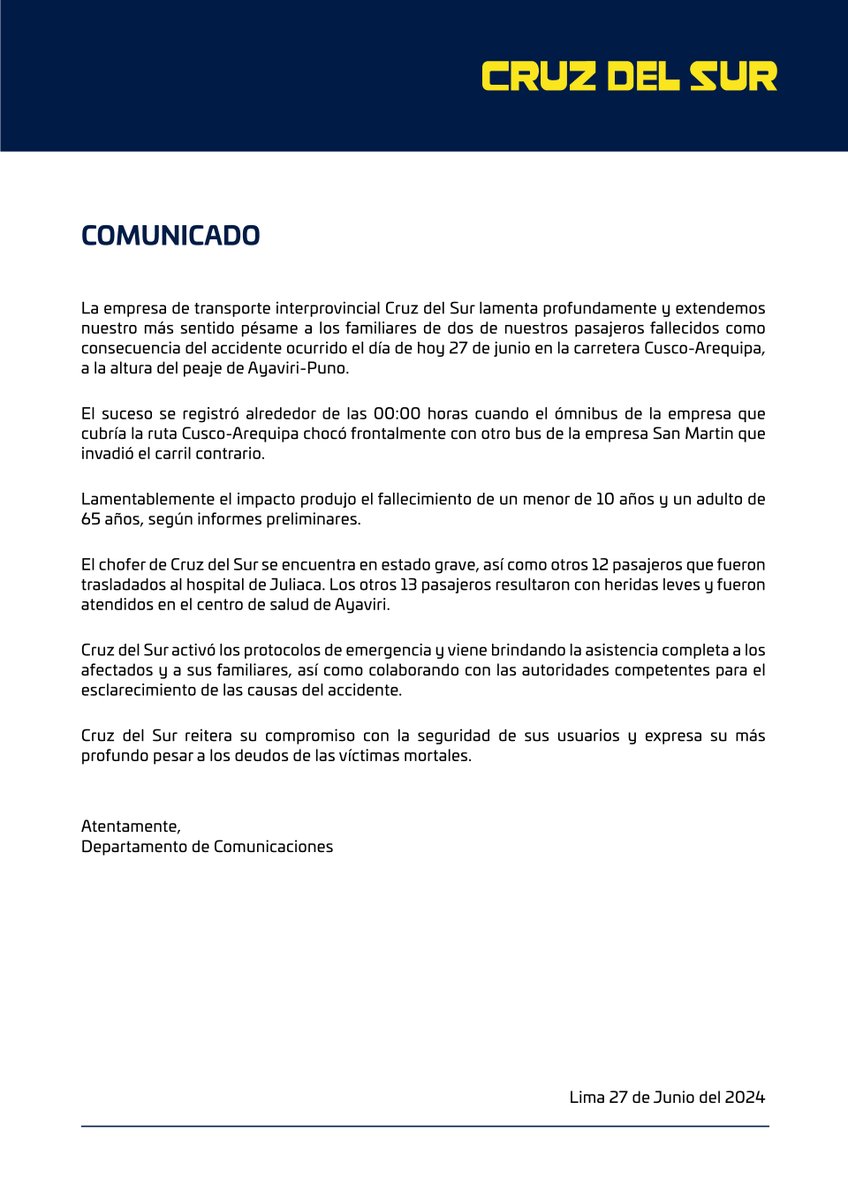 Hacemos de conocimiento a nuestros clientes y público en general.

<a href="/RPPNoticias/">RPP Noticias</a> <a href="/Latina_Noticias/">Latina Noticias</a> <a href="/Latina_pe/">Latina.pe</a> <a href="/larepublica_pe/">La República</a> <a href="/alvinaruiza/">Alvina Ruiz</a> <a href="/MavilaHuertasC/">Mavila Huertas C</a> <a href="/noticiAmerica/">América Noticias</a> <a href="/atv_noticias/">ATV Noticias</a> <a href="/elcomercio_peru/">El Comercio</a> <a href="/Agencia_Andina/">Agencia Andina</a> <a href="/noticias_tvperu/">TVPerú Noticias</a> <a href="/peru21noticias/">Perú21</a>
