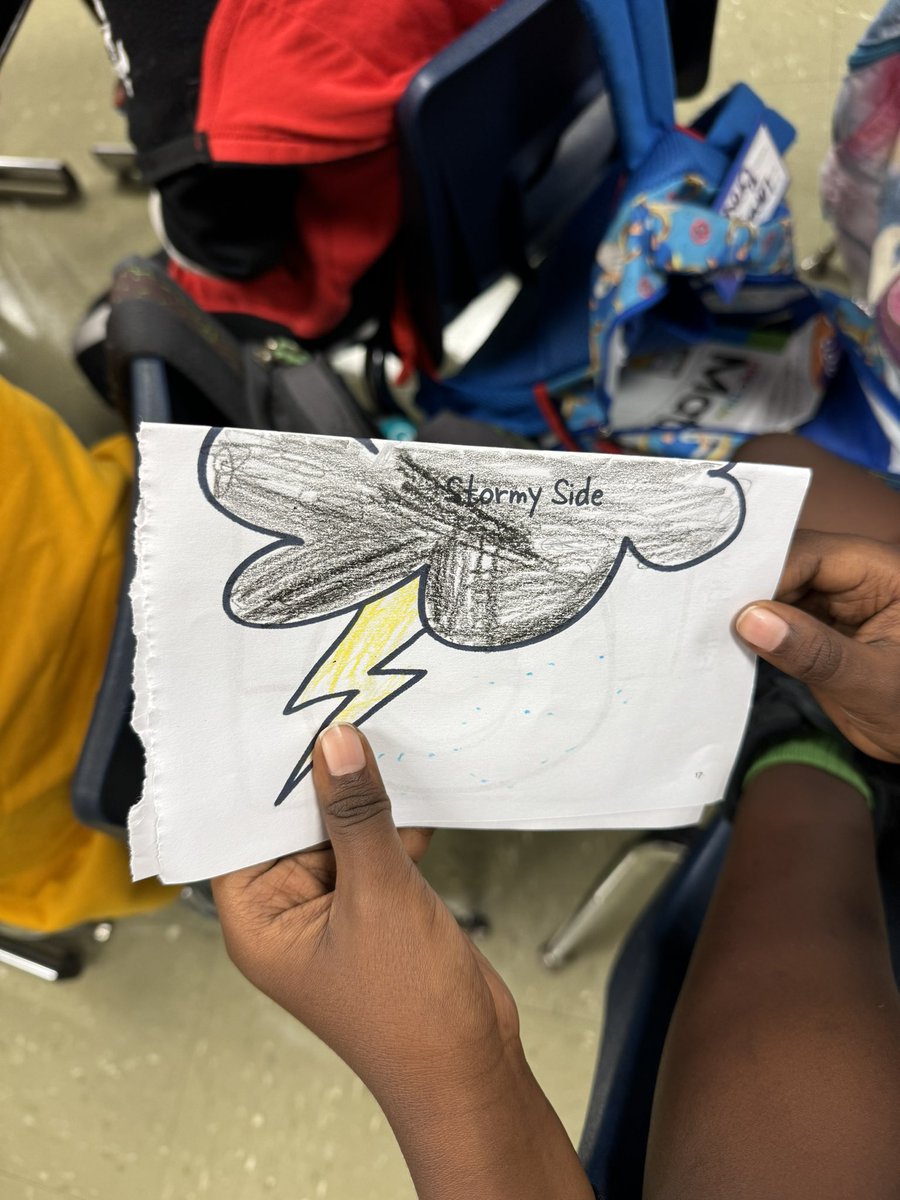 JCPS_SuccessLg's tweet photo. Great leaders work &amp; live on the sunny side! 2nd graders know the difference between sunny side and stormy side reactions. Jacob, Summerworks Leadership Counselor in Training @BowenBees, is doing a great job!  #BackpackLeague2024 @SFosterJCPS @JCPS_CAO @franklincovey #LeaderinMe https://t.co/d0OXfru5I4