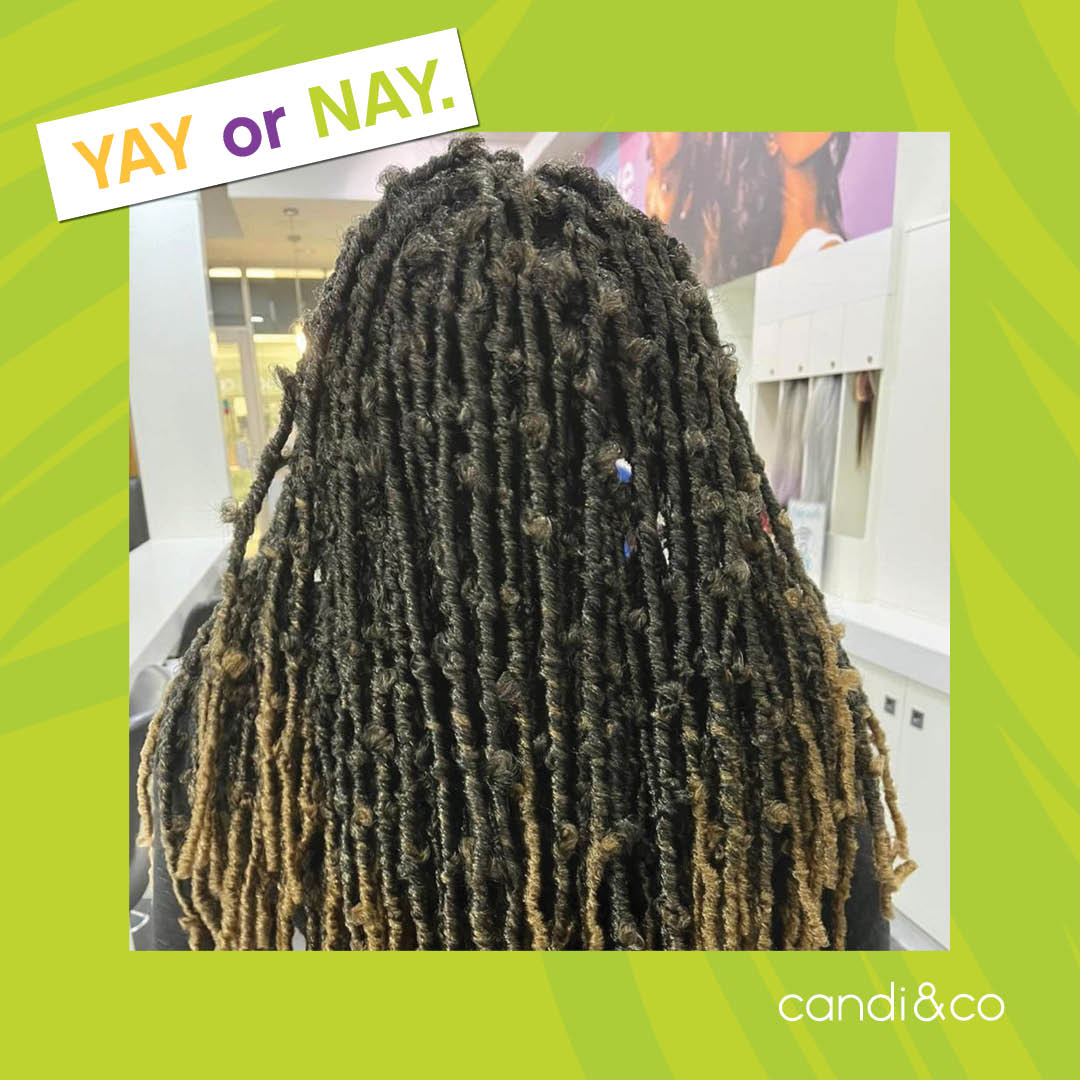 CandiandCoSalon's tweet image. Looking for some hair inspiration? Here are 2 🔥 hairstyles you can get this winter at Candi&amp;amp;Co. Which one is getting a yay or a nay from you?​

#CandiAndCo #ProtectiveHairstyle