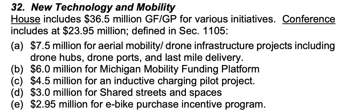 LMB (@mibicyclists) on Twitter photo So grateful to all the people who helped make this a reality, especially Rep. <a href="/RanjeevPuri/">Rep. Ranjeev Puri</a> and Rep. Julie Rogers <a href="/vote4rogers/">Julie M Rogers</a> !
Also very happy to see $3m in funds for the Shared Streets and Spaces grant program! So grateful to all the people who helped make this a reality, especially Rep. <a href="/RanjeevPuri/">Rep. Ranjeev Puri</a> and Rep. Julie Rogers <a href="/vote4rogers/">Julie M Rogers</a> !
Also very happy to see $3m in funds for the Shared Streets and Spaces grant program!
