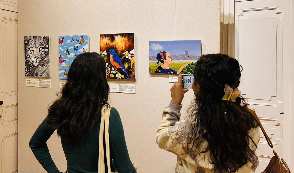 Presentamos la Inauguración de exposición “La Belleza del reino animal” con la presencia de artistas y miembros de <a href="/APBPMexico/">APBP México</a> 
Míriam Diaz, Beatriz González, Rogelio Robles Torres, Jesús García Zapata, Carlos Mauricio Juárez Covarrubias