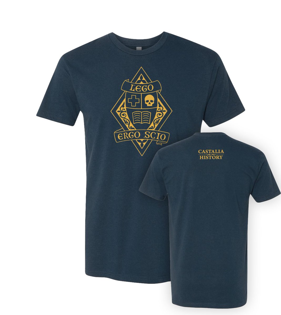 NDMExpress's tweet image. Bringing merch back for Castalia with this beautiful Castalia History logo design