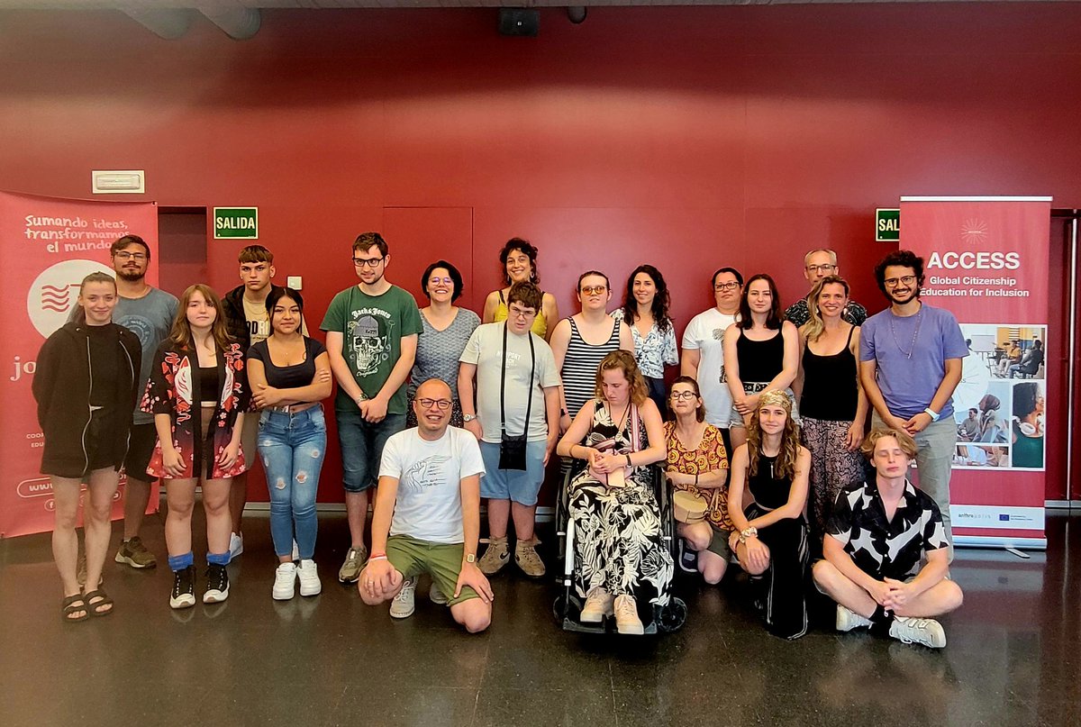 Acabamos de cerrar con éxito el evento internacional del proyecto #ACCESS que se ha celebrado esta semana en Valencia. El proyecto promueve educación para desarollo más inclusiva.
Cofunded by the 🇪🇺