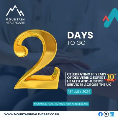 🎉  2 DAYS TO GO! 🎉

We celebrate 10 years of working hard to provide trauma-informed services that ensure equal, effective, and efficient care to all our patients across the UK.

#10YearsOfImpact #AnniversaryCountdown #2DaysToGo #ProudToBePartOfMountainHealthcare