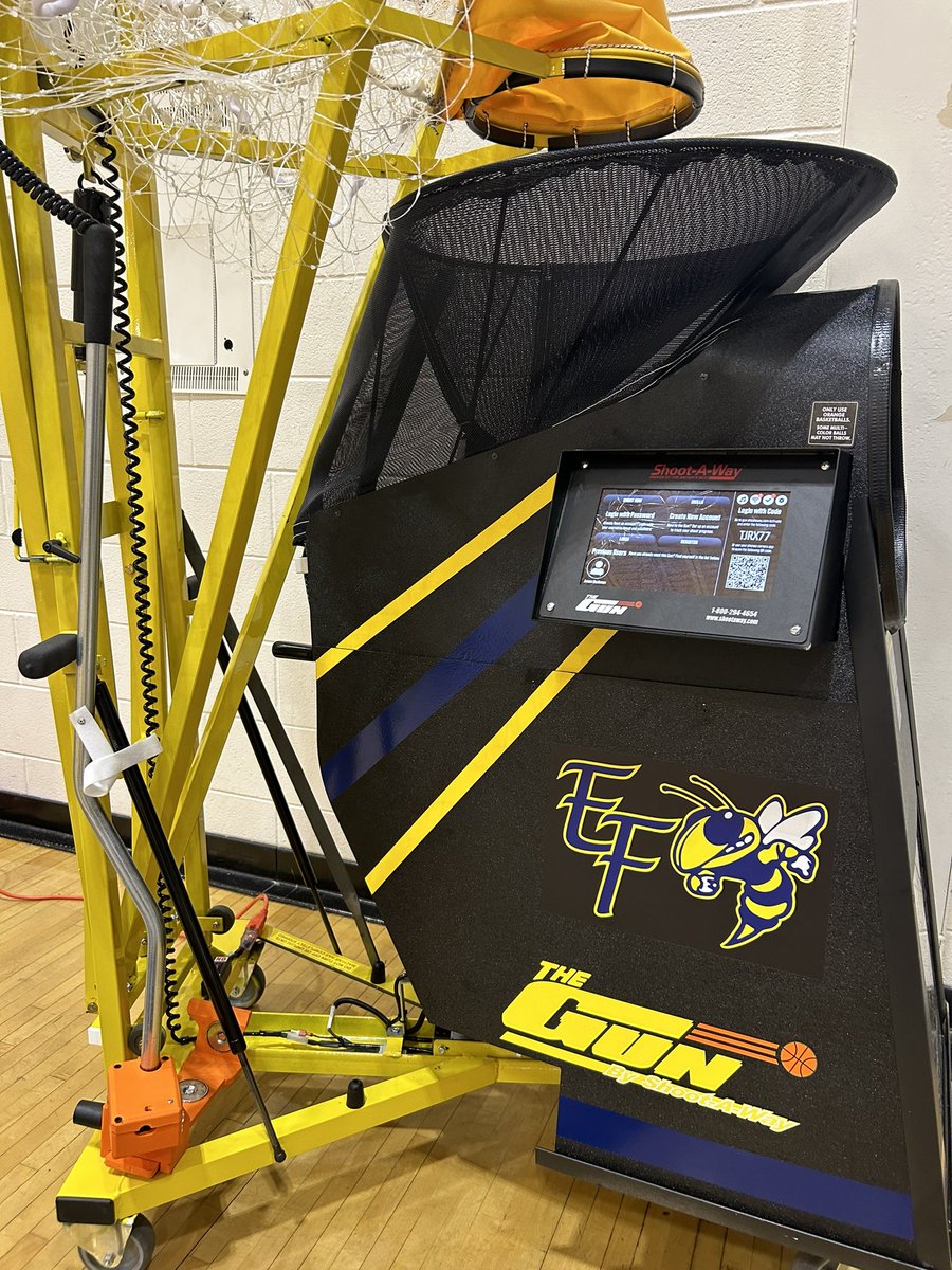 East Fairmont Lady Bees Basketball (@efladybees) on Twitter photo <a href="/shootaway/">Shoot-A-Way</a>
Just received our new “The Gun 12k”from Shoot-A-Way and we’re excited to break this machine into our practices and individual skill sessions.
Let’s Go!! 🐝🏀 <a href="/shootaway/">Shoot-A-Way</a>
Just received our new “The Gun 12k”from Shoot-A-Way and we’re excited to break this machine into our practices and individual skill sessions.
Let’s Go!! 🐝🏀
