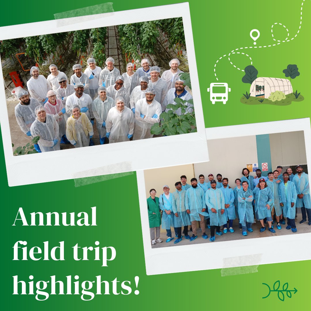 MScPlantHealth's tweet photo. 🌿🚎Annual field trip highlights! 📸🌞
Special shoutout to: #Symborg, #Corteva, #IFAPA, #Biobest, #CualinQuality, #Nunhems, #BASF, #CertisBelchim, #IMIDA, and #Surinver for your hospitality and for leading the way in sustainable agriculture! 🤝🌍 https://t.co/elw8wH5pXa