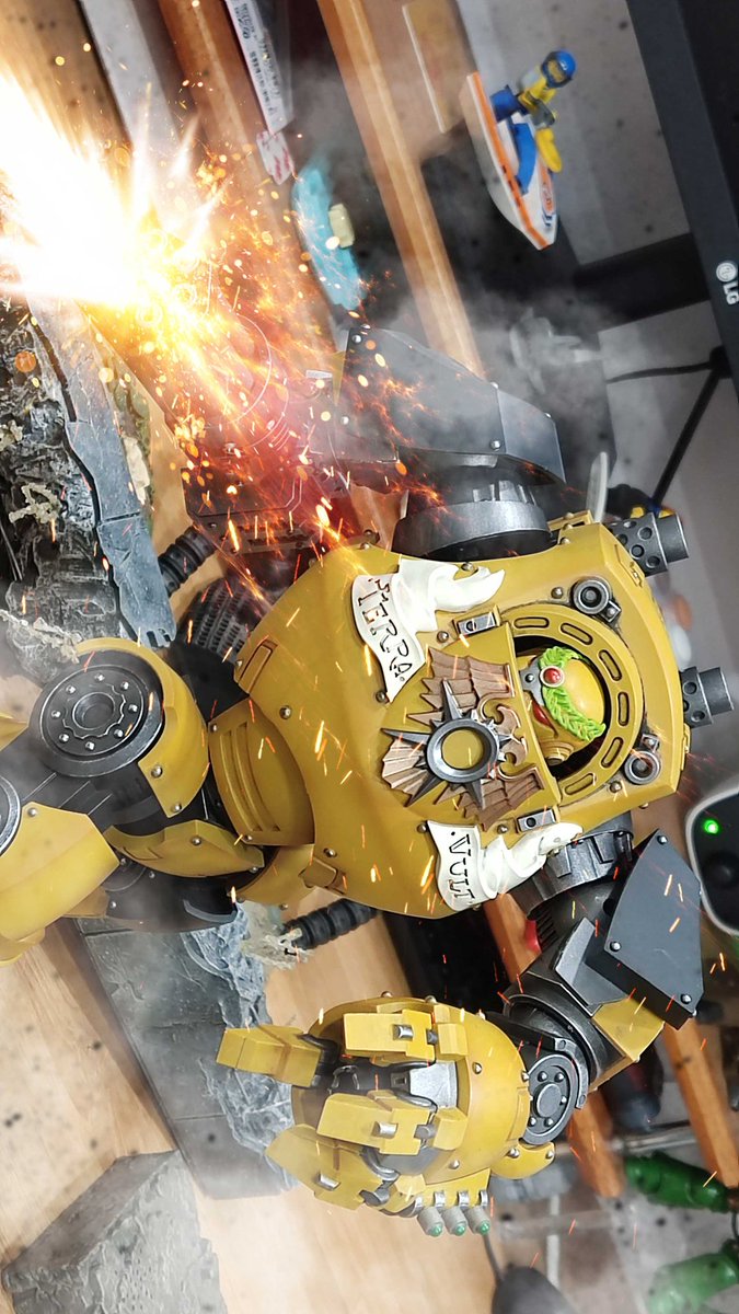 Donnay_NaiGe's tweet photo. JOYTOY :: Imperial Fists Contemptor Dreadnaught [1/18scale]

#joytoy #JoyToyWarhammer #joytoy_official #warhammercommunity #warhammer30k #ImperialFists #Contemptor #Dreadnaught #joytoy #toycollector https://t.co/4SVnVN3gEq