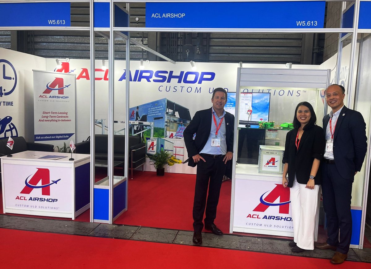 Thank you to our customers, industry partners, and fellow air cargo professionals worldwide for a successful week in Shanghai at air cargo China 2024.
Let's stay connected!  jvangelder@aclairshop.com
#ACLairshop #AirCargo #acChina #AirFreight #Logistics #Shanghai