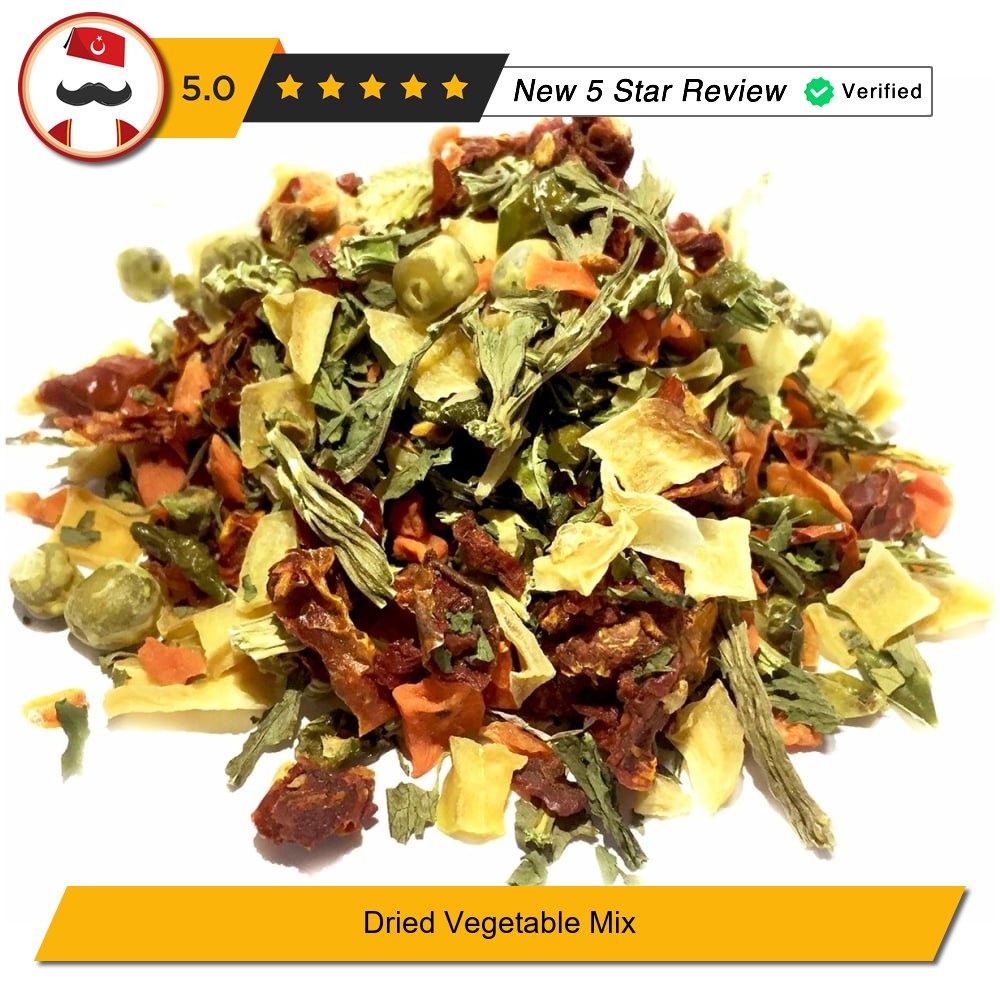 grturkishbazaar's tweet photo. Experience authentic taste with our Dried Vegetable Mix, loved by Linda W. all the way from Bayfield, US 🌎. Direct from Istanbul with express delivery.  Compliments to your cuisine await at 👉 https://t.co/2vBE1WpdQ2 #GrandTurkishBazaar #TurkishQuality ✨ https://t.co/hdHIWiBOrG