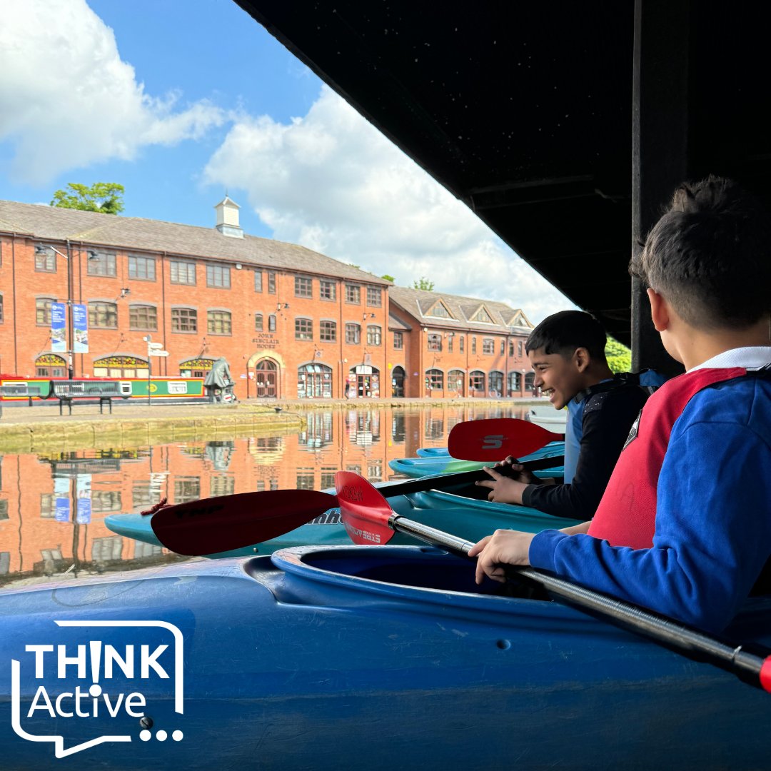 All week, Think Active has been down at Coventry Canal Basin helping out at Paddlefest!

Paddlefest is the result of an amazing collaboration between @sgocoventrywest, Mercia Canoe Club, Leam Boat Centre Ltd, The Outdoor Partnership Coventry and Think Active CSW!