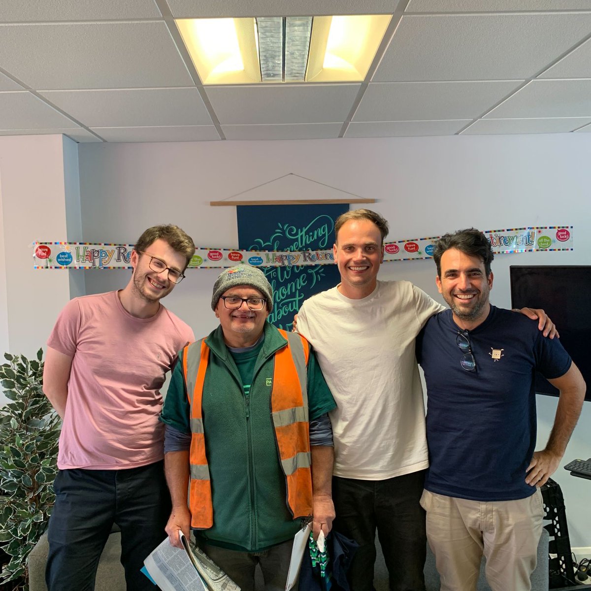 Farewell to a Packfleet OG 💚

Richard was Packfleet's first-ever employee. Back then he was helping our CEO Tristan Thomas deliver packs from his house!

He's now decided to put his feet up and head into a very well-earned retirement.

Richard, you're already very missed!
