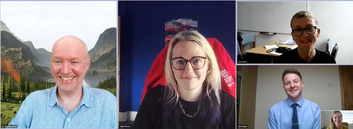 🥳Congratulations to Dr Sam Wright <a href="/QUBPsych/">QUB - School of Psychology</a> who was awarded his PhD today on emotional wellbeing and QoL in parents of children with diabetes. Supervisors were <a href="/EmmaBerry90/">Dr. Emma Berry</a>, Prof Chris Graham &amp; Dr Beccy Houghton. It was an absolute pleasure to act as examiner alongside <a href="/ITyndall/">Ian Tyndall</a>