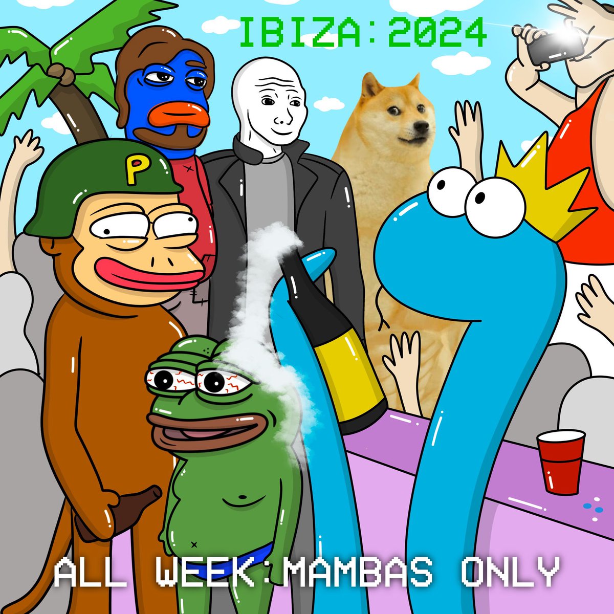 Last night was a blassst🚀

$MAMBA X IBIZA 2024

R u coming?👑🐍