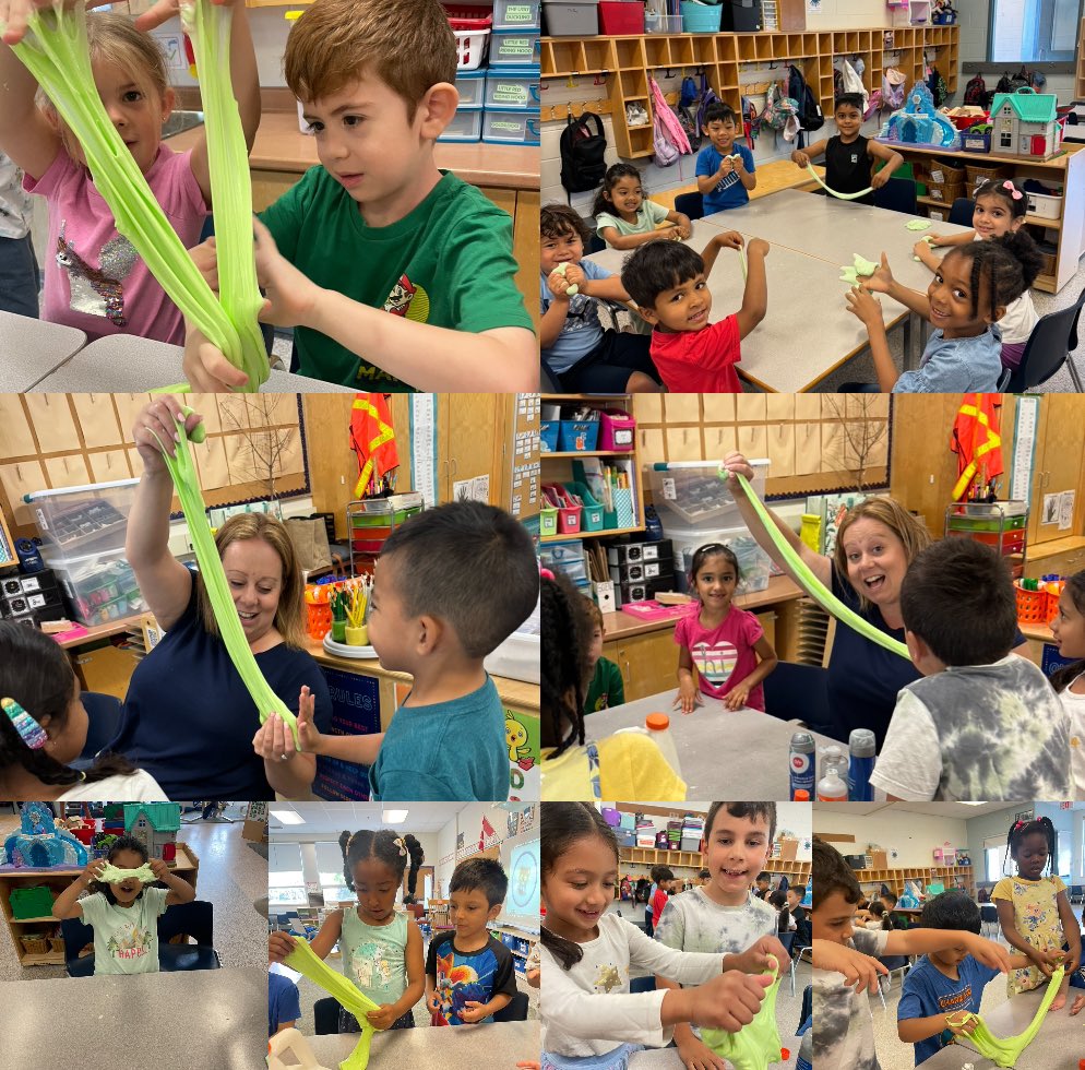 MrsIsovski's tweet photo. We are ending this school year being creative. We took our old crayons and melted them to new ones so we can always remember our FDK creativity! Then we made some slime to finish off the week of fun in our class! https://t.co/VvdlY2YUsU