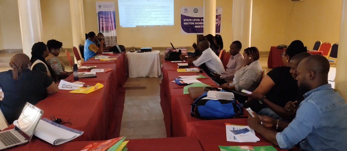 fjdpnigeria's tweet photo. State Level Protection Sector Working Group meeting currently ongoing in Makurdi.
Organized by FJDP with support from UNHCR.
#fjdp #UNHCR #PROTECTION https://t.co/m9SMAaYBjm