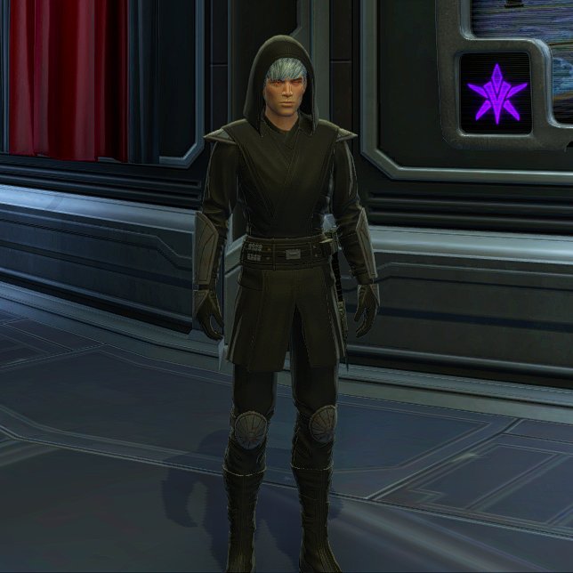 ItsDrakus's tweet photo. @SWTOR The Devoted Disciple dye so well with the Black dye! Really loving the new quality of items being added #swtor #swtorfamily #swtwt https://t.co/RspQpbMOjz