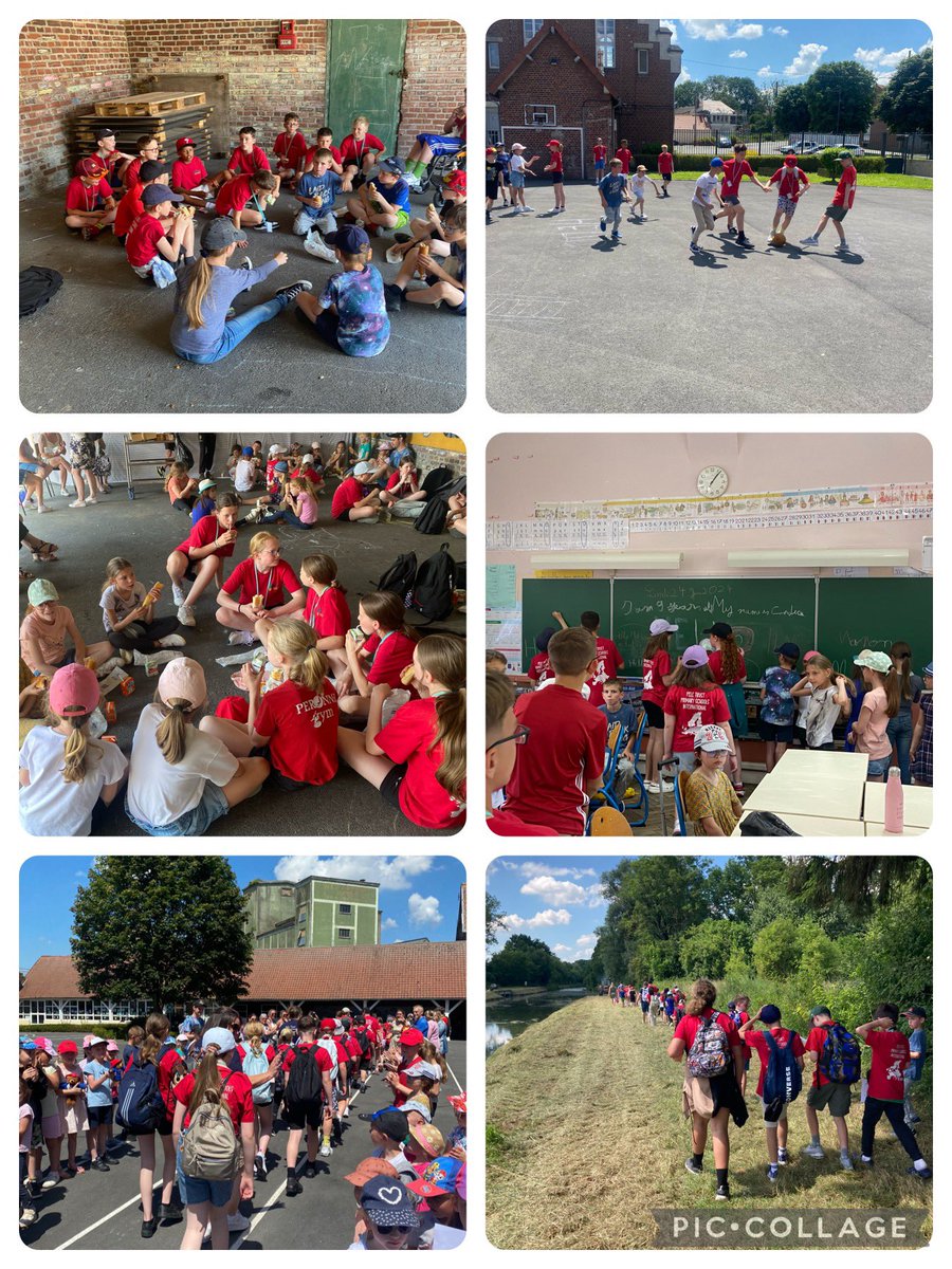 primarypont's tweet photo. 46 of our Year 6s had a wonderful time visiting our partner school in Northern France this week! A huge thank you to Madame Magee for arranging a fabulous cultural experience. @PeleTrust @MageeMfl @pele_trip @PeleTrustCEO https://t.co/4H2Q48xLS0