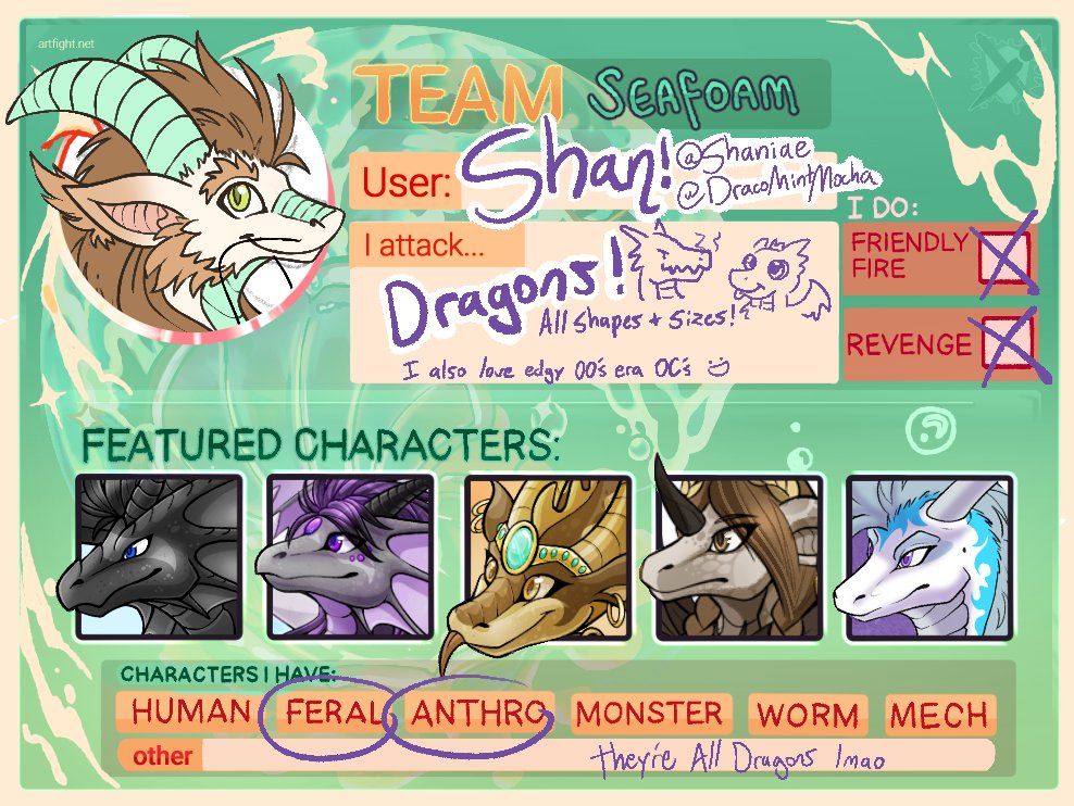 It's time!!! #artfight2024