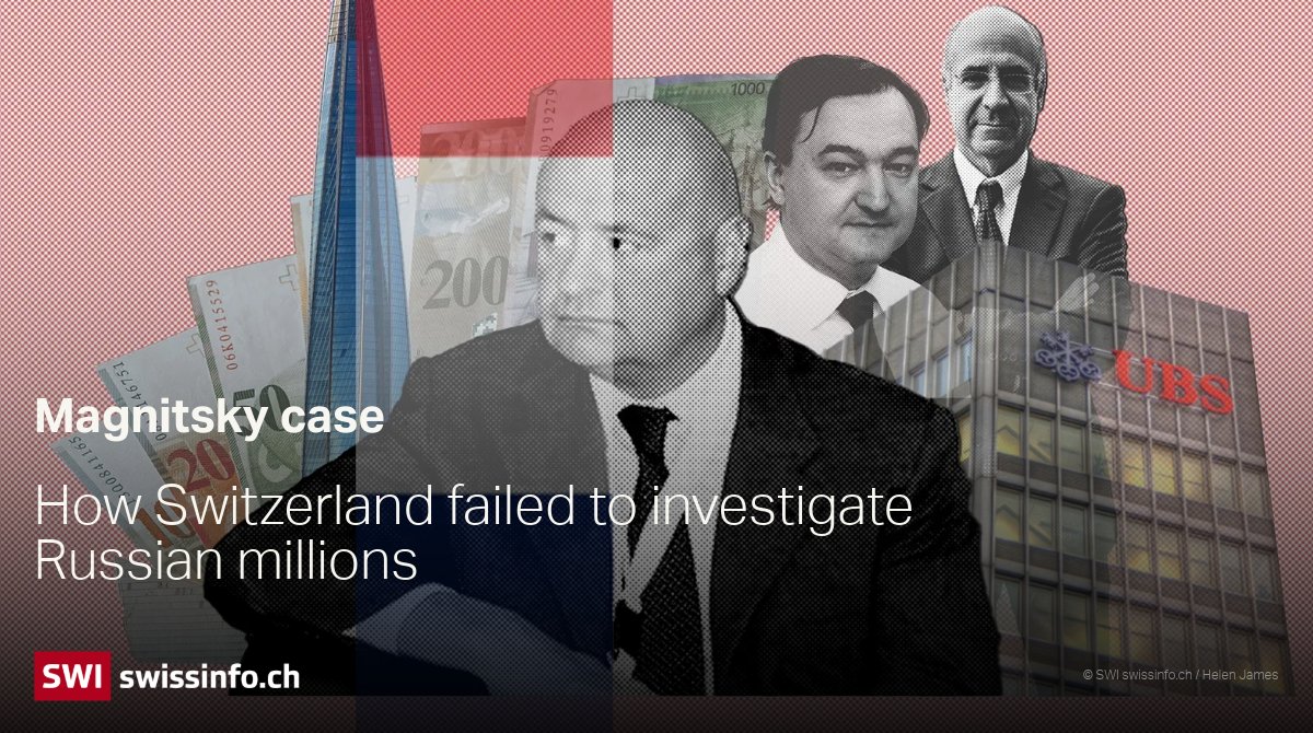 swissinfo.ch (@swissinfo_en) on Twitter photo It's been four months in the making and we can finally bring it to you. 🇨đź‡đź‡·đź‡ş Here's our in-depth investigation by <a href="/EServettaz/">Elena Servettaz</a> into why and how millions in allegedly illicit money from a global Russian tax fraud case were not investigated in Switzerland. 👉 swissinfo.ch/eng/foreign-af… It's been four months in the making and we can finally bring it to you. 🇨đź‡đź‡·đź‡ş Here's our in-depth investigation by <a href="/EServettaz/">Elena Servettaz</a> into why and how millions in allegedly illicit money from a global Russian tax fraud case were not investigated in Switzerland. 👉 swissinfo.ch/eng/foreign-af…