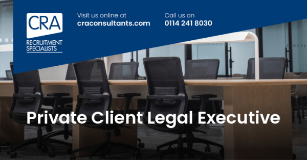 cra_consulting's tweet photo. Job opportunity! Private Client Legal Executive. https://t.co/5AUaVKALvD
